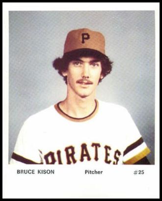 1974 Pittsburgh Pirates Picture Pack 4 Bruce Kison
